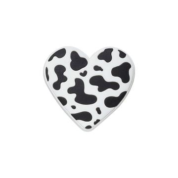 Jibbitz Crocs Cow Print Heart Hombre Multicolor | Mexico 1073UZGT